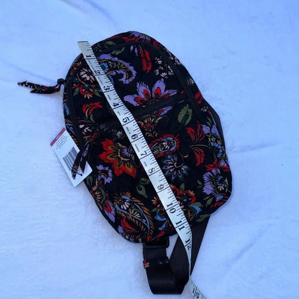 Vera Bradley Outlet Cotton Essential Sling Backpack & RFID Zip-Top ID Case